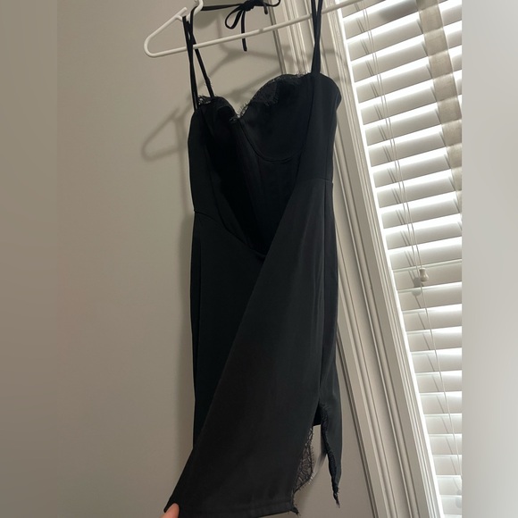 Black mini corset dress - Picture 2 of 3